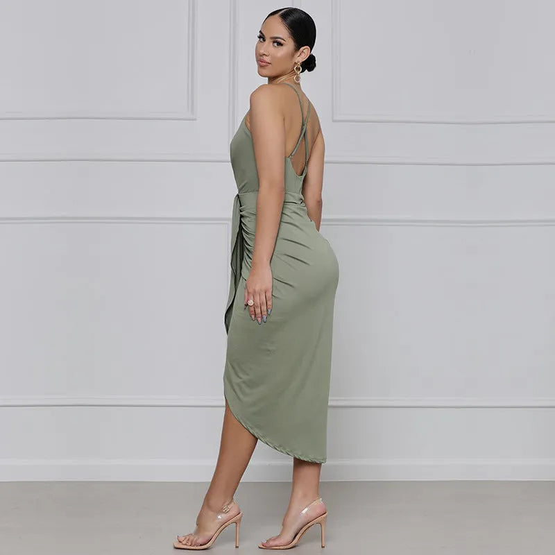 French Dress Slim Women's Sleeveless Hip Bag - Bellarte Enchanté French Dress Slim Women's Sleeveless Hip Bag